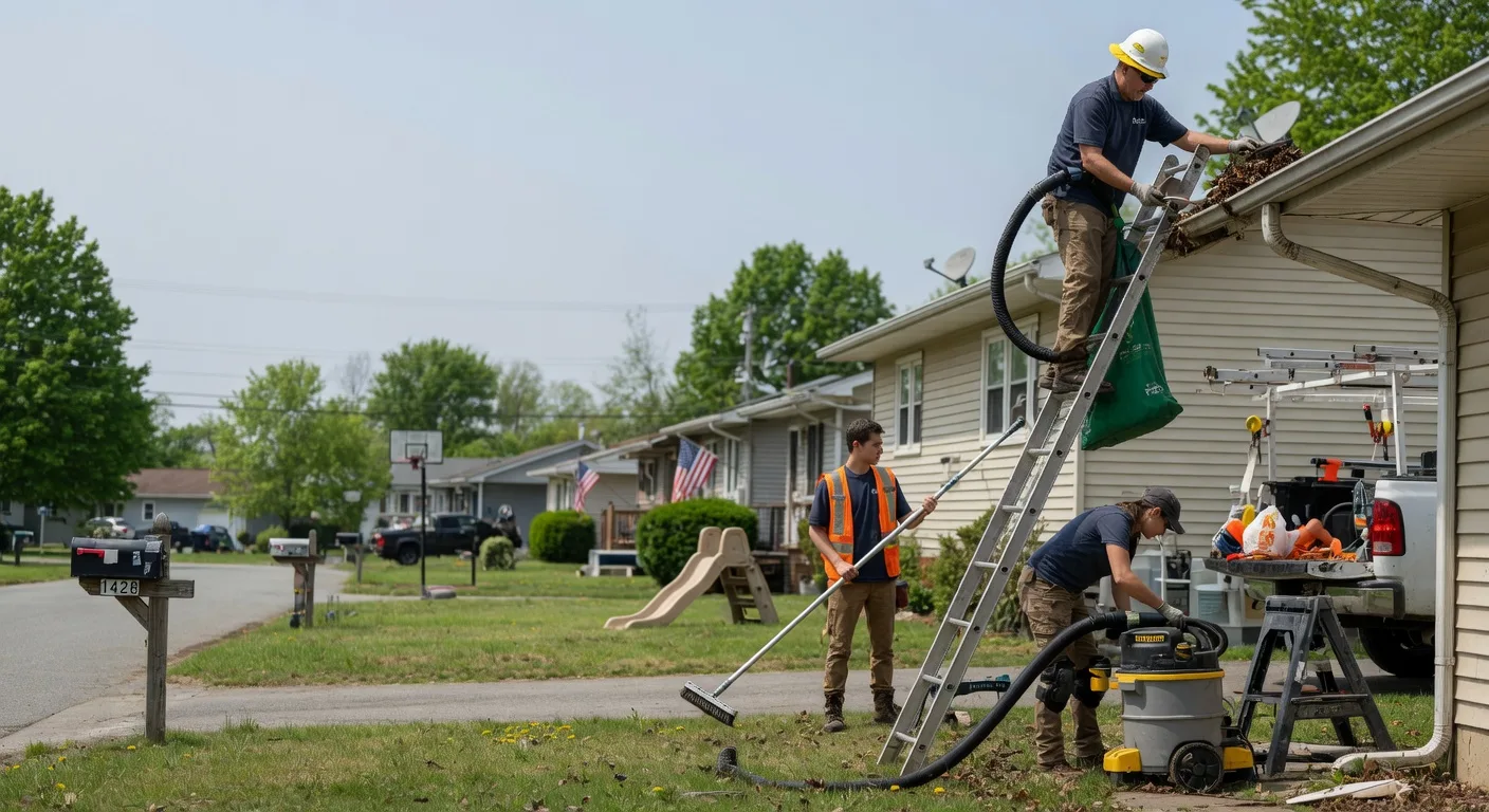 Gutter Installation in Suitland, MD near me
